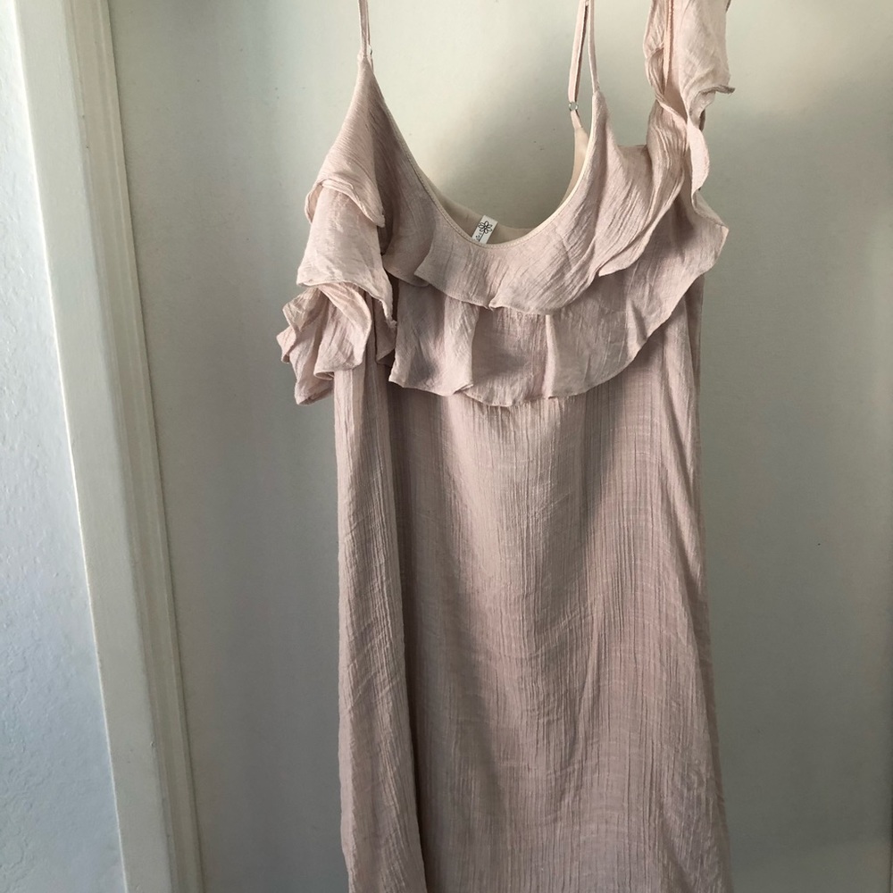 Cold shoulder dress